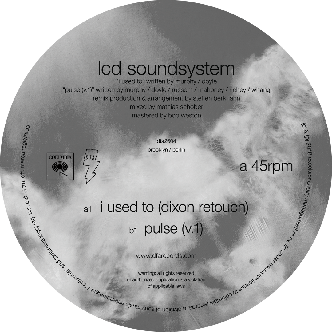 Music: I Used To (Dixon Retouch) (Vinyl, DFA2604)