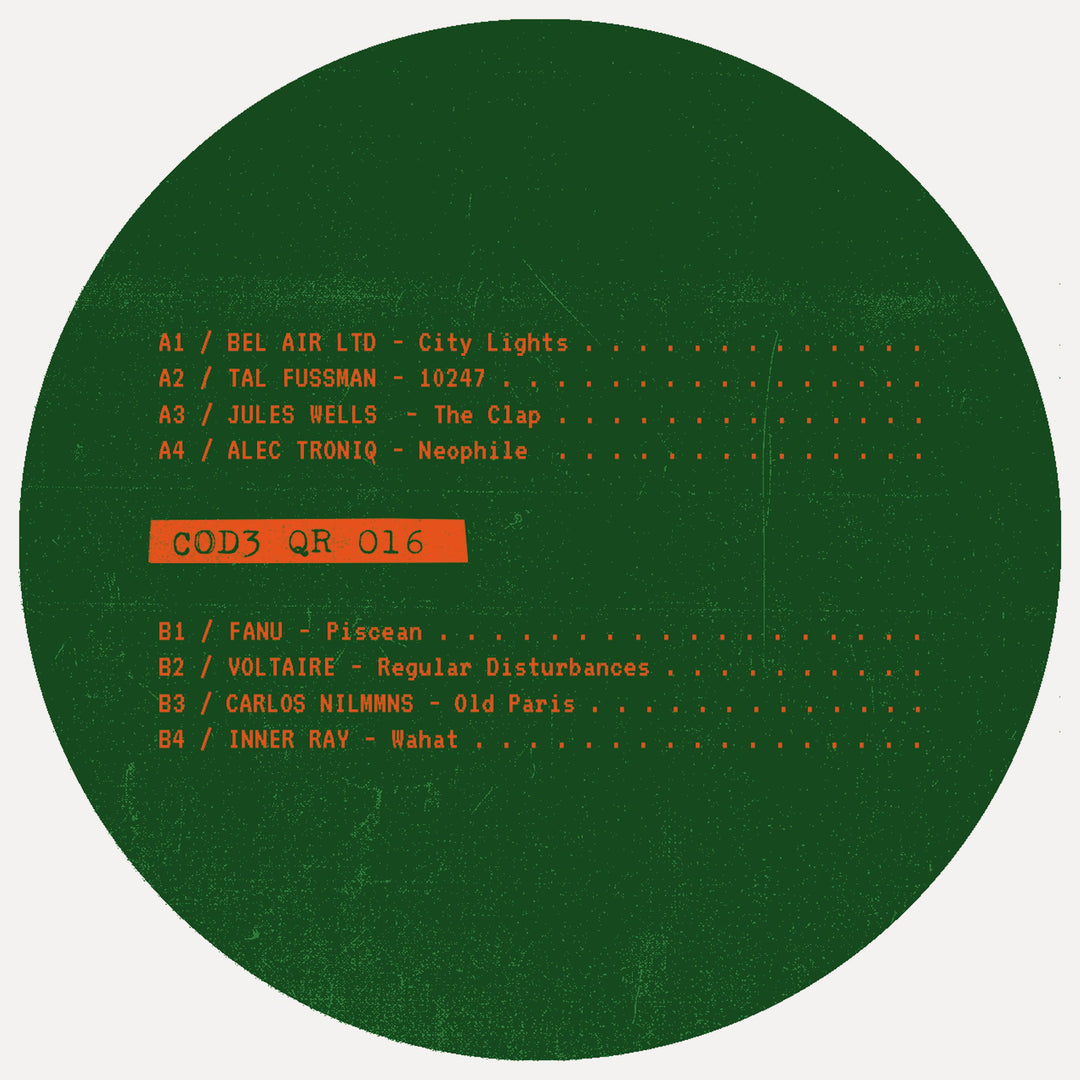 Music: COD3 QR 016 (Vinyl, cod3qr016)