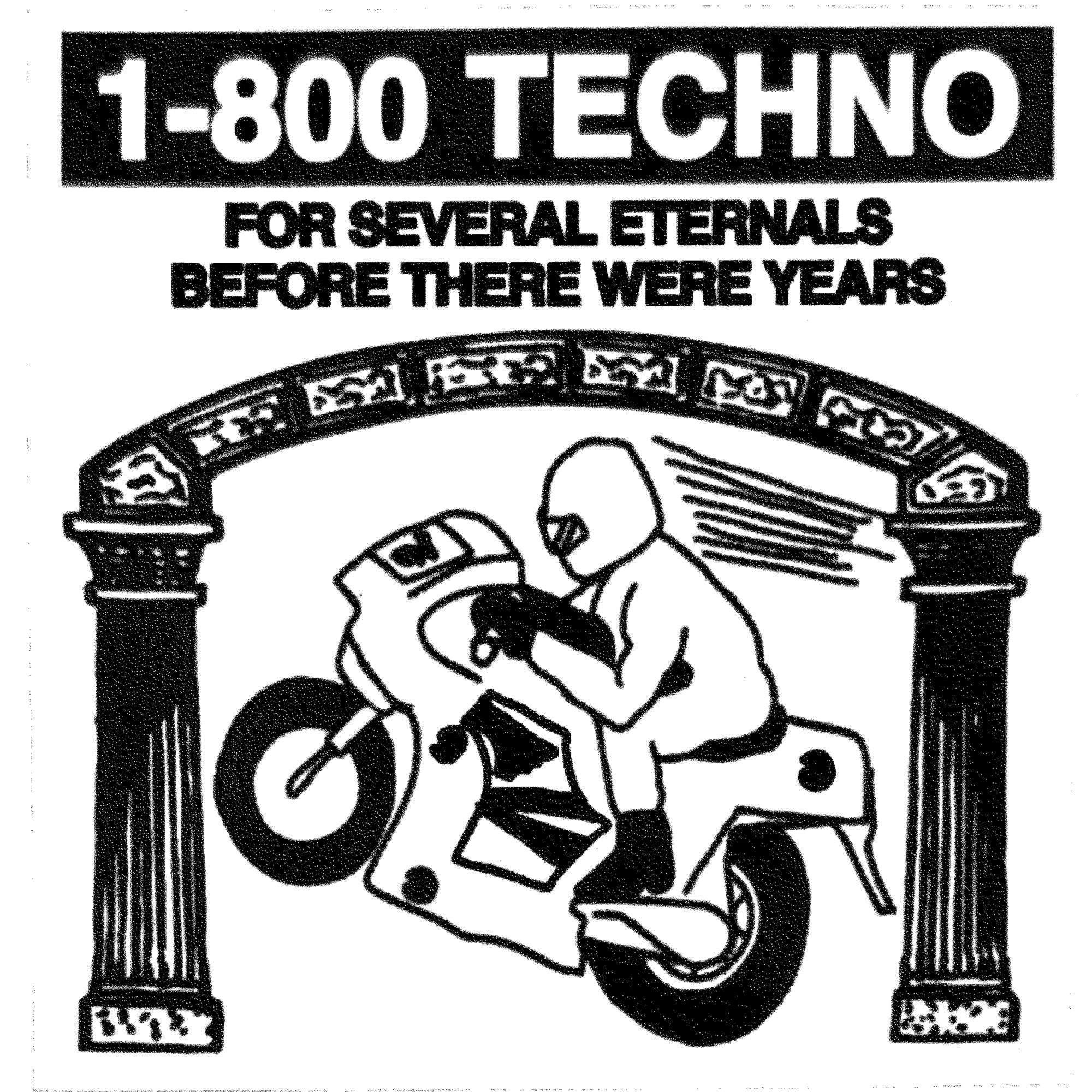 1-800 TECHNO: For Several Eternals Before There Were Years (Vinyl)