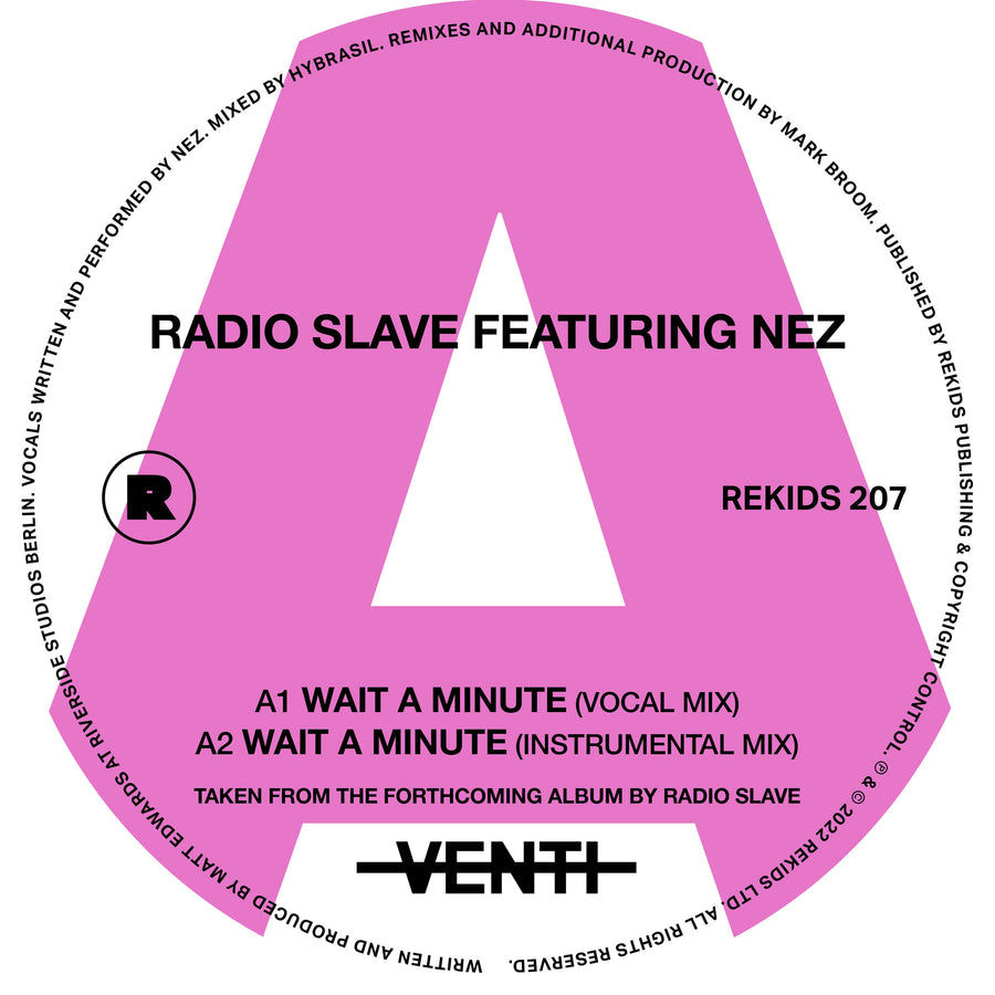 Music: Wait A Minute (Vinyl, REKIDS207)